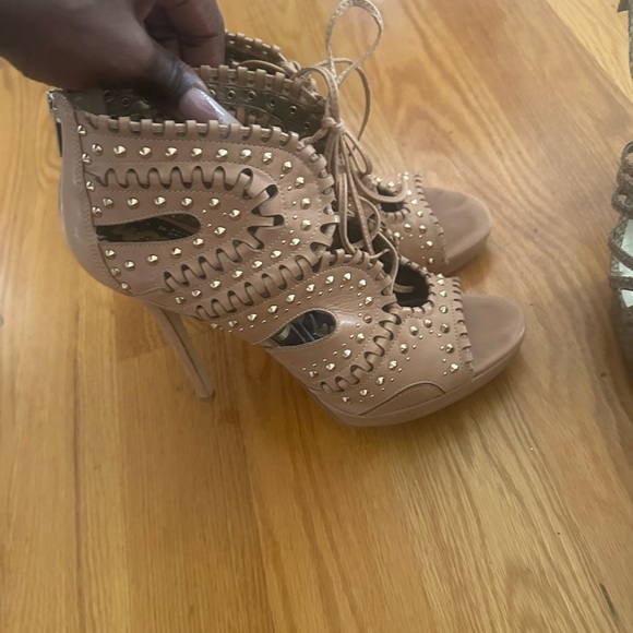 Studded heels by Sam E - Picture 3 of 3